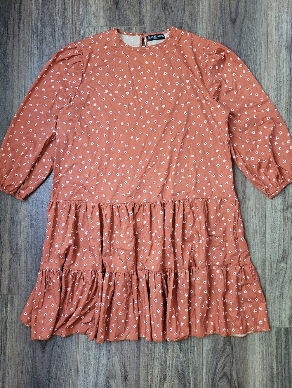 Floral Blooming M Oversize Dress NWT
